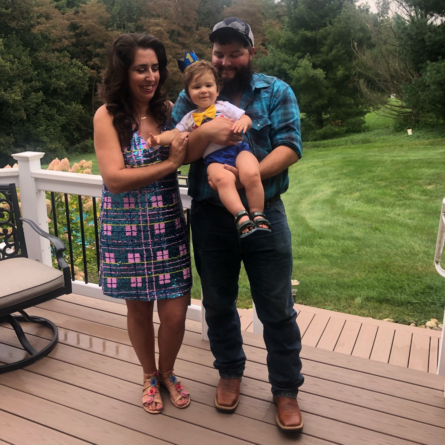 Plaid sequin dress
1sr birthday outfit
Matching family
One happy camper 

#LTKstyletip #LTKfamily #LTKbaby