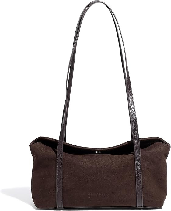 Women's Slouchy East West Hobo Suede Shoulder Bag | Amazon (US)