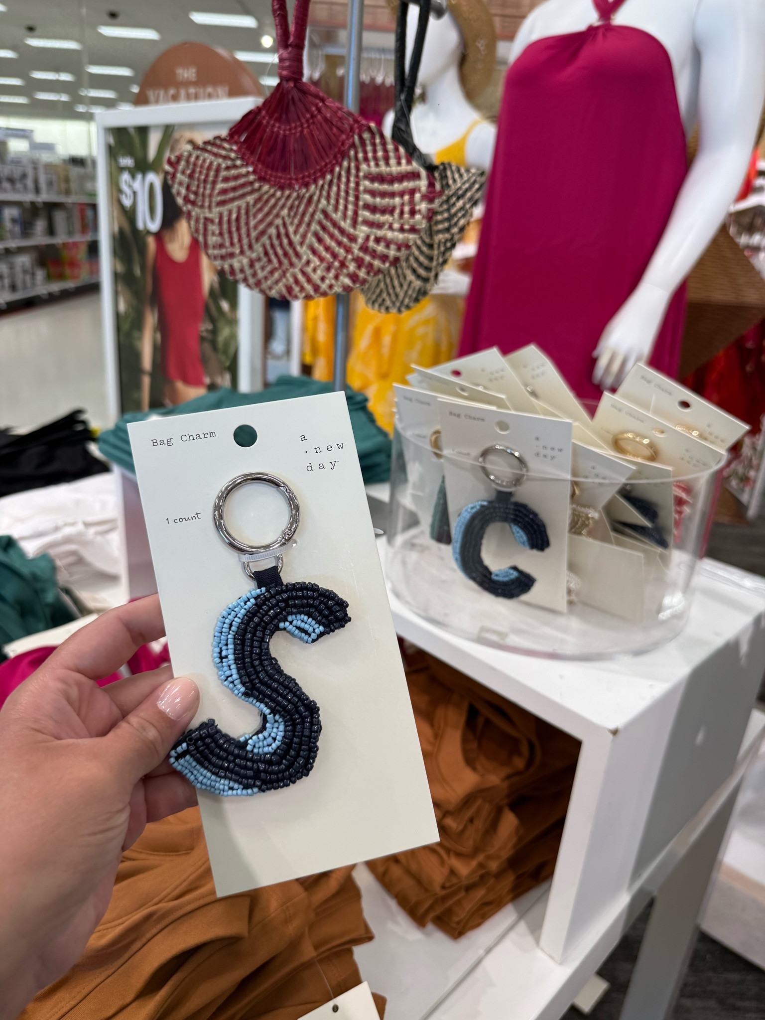 Cutie bag charms perfect for summer come in different letters and styles ✨




#LTKootd