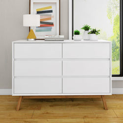 Mid-Century Modern 6-Drawer Dresser | max & lily