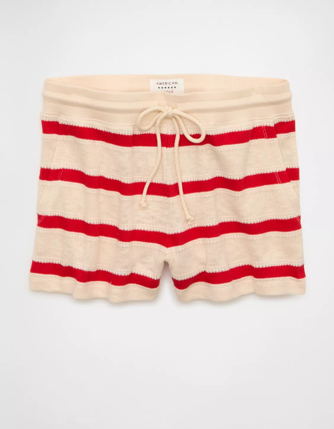 AE Striped Pull On Sweatshort | American Eagle Outfitters (US & CA)