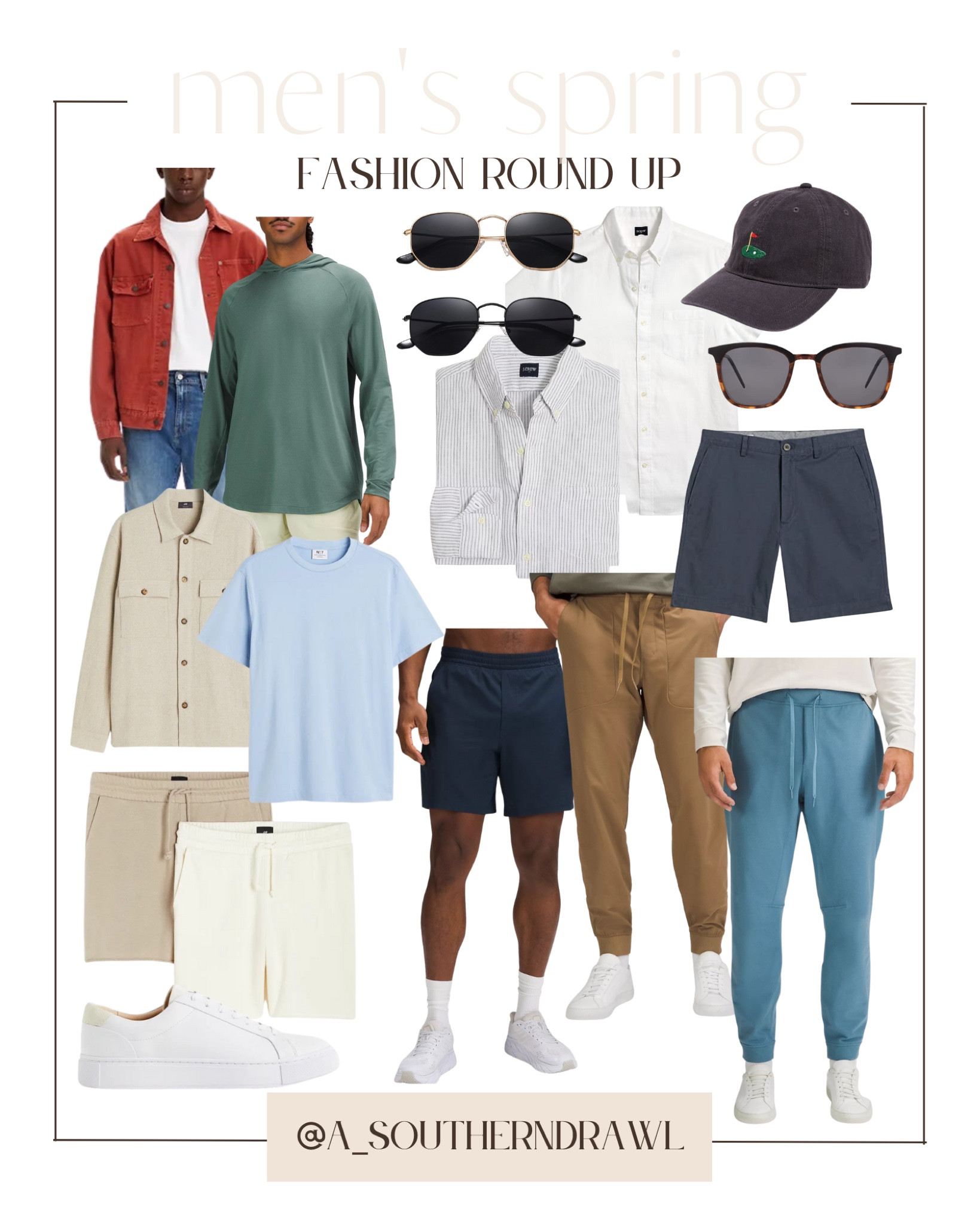 Men’s fashion - Lululemon men’s - men’s jogger - abc pants - men’s spring outfit - men’s spring fashion - men’s 7 in short - gold shorts - white shoes for men - j crew

#LTKunder100 #LTKstyletip #LTKmens