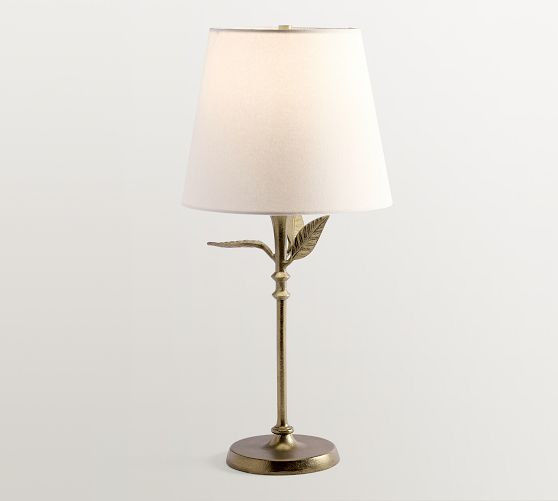 Botanical Forged Iron Table Lamp (21") | Pottery Barn (US)