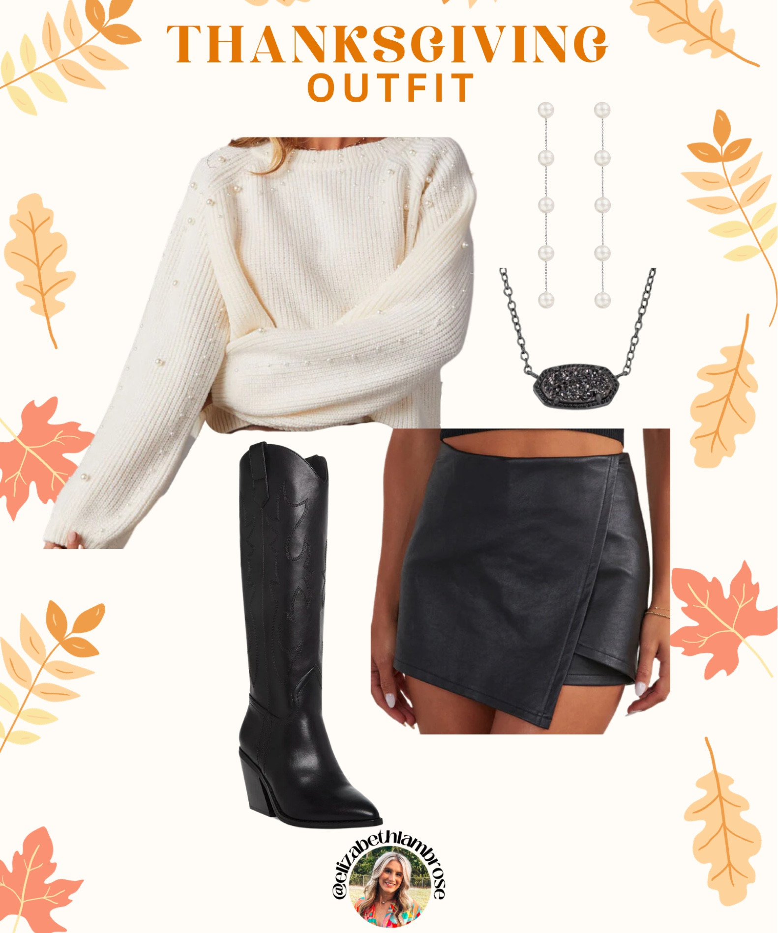 LTK Holiday Sale items that I’ve made some thanksgiving outfits from!! 
I love this outfit, it’s super cute and affordable! It’s also apart of the LTK Holiday Sale!! I included some good staple pieces that are super versatile for the fall/ winter and maybe even spring!! 
The holiday sale is November 9-12 so get your carts ready! Some items are also on sale right now so grab them while they are in stock!!
Check out my LTK Holiday collection and product set for all the Holiday Sale content!!🤍❤️💚 
Happy shopping!! 

#vici #top #sweatertank #tank #sweater  #fall #style #bottoms #workpant #pants #booties #workwear #elf #makeup #brows #powder #blush #holidaysale #sale #thanksgiving #thanksgivingoutfit #inspiration #thanksgivinginspo #boots 

#LTKSeasonal #LTKstyletip #LTKHolidaySale