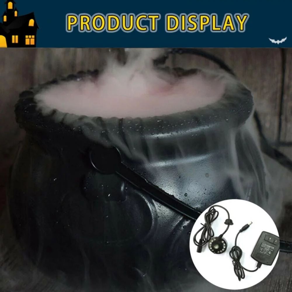 Party Mist Maker,Halloween Witch Cauldron with Mist Maker Fogger Perfect for Water Feature, Hallo... | Walmart (US)