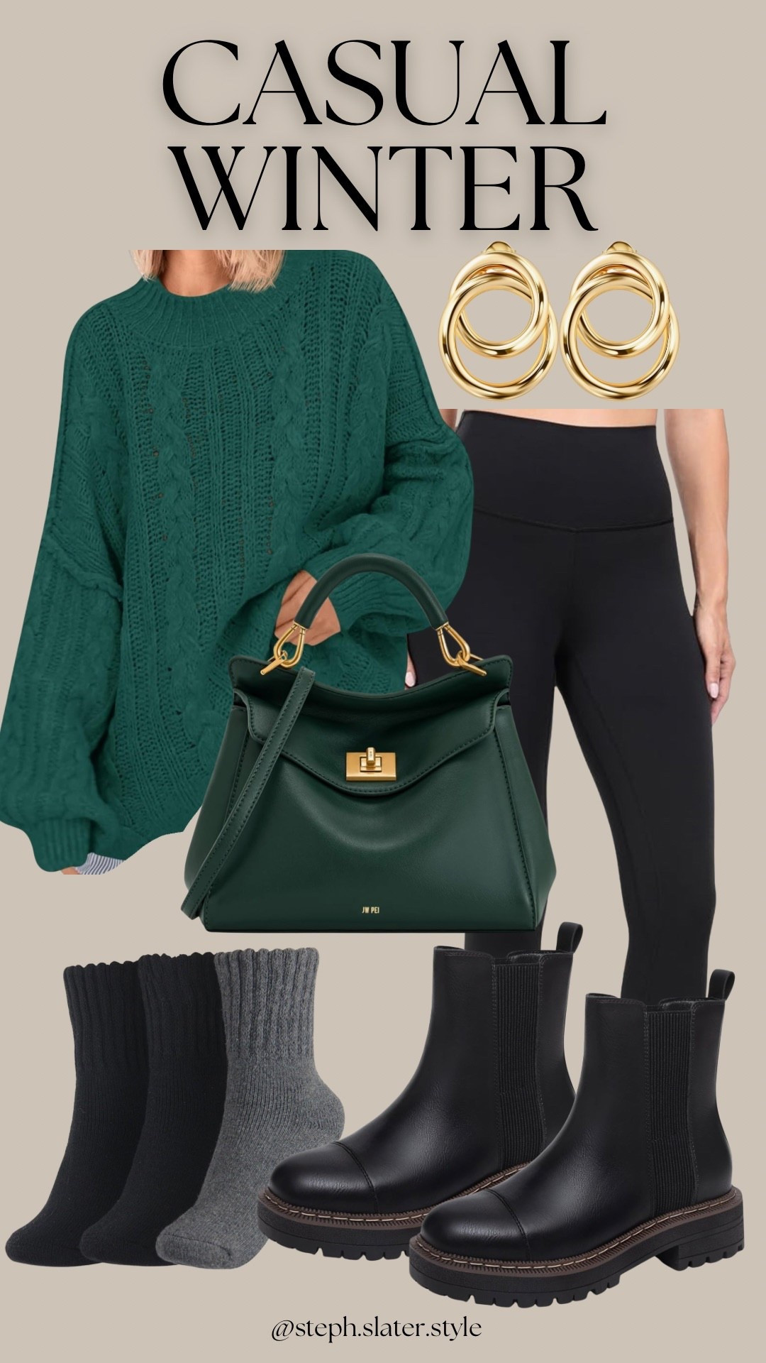 Elevated casual winter look  

#LTKSeasonal #LTKOver40 #LTKootd
