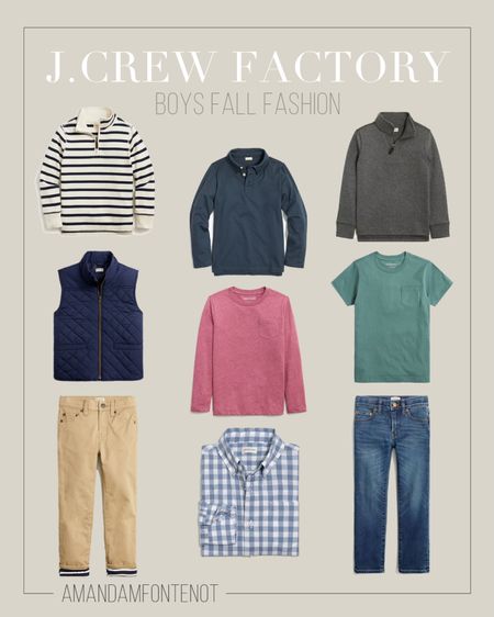 Boys Fall Fashion at J.Crew Factory!



#LTKfamily #LTKkids #LTKsalealert