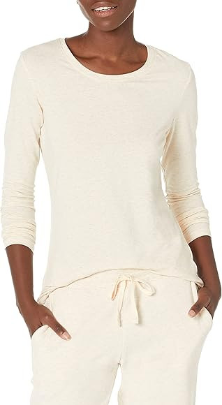 Amazon Essentials Women's Classic-Fit Long-Sleeve Crewneck T-Shirt (Available in Plus Size) | Amazon (CA)