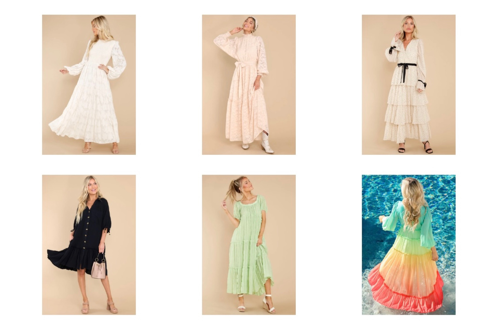 Midi and maxi spring & summer dresses

Beach vacay, cover up, valentines, date night, day date, colorful, off the shoulder, long sleeve, midi, maxi, rainbow, cream, ivory, green, black, polka dots, high neck, empire waist, boho

#LTKunder100 #LTKunder50 #LTKstyletip