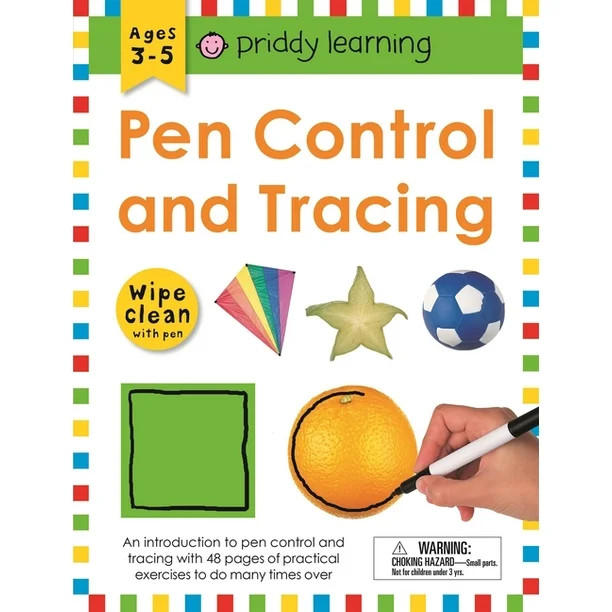 Wipe Clean Learning Books: Wipe Clean Workbook: Pen Control and Tracing (Other) - Walmart.com | Walmart (US)