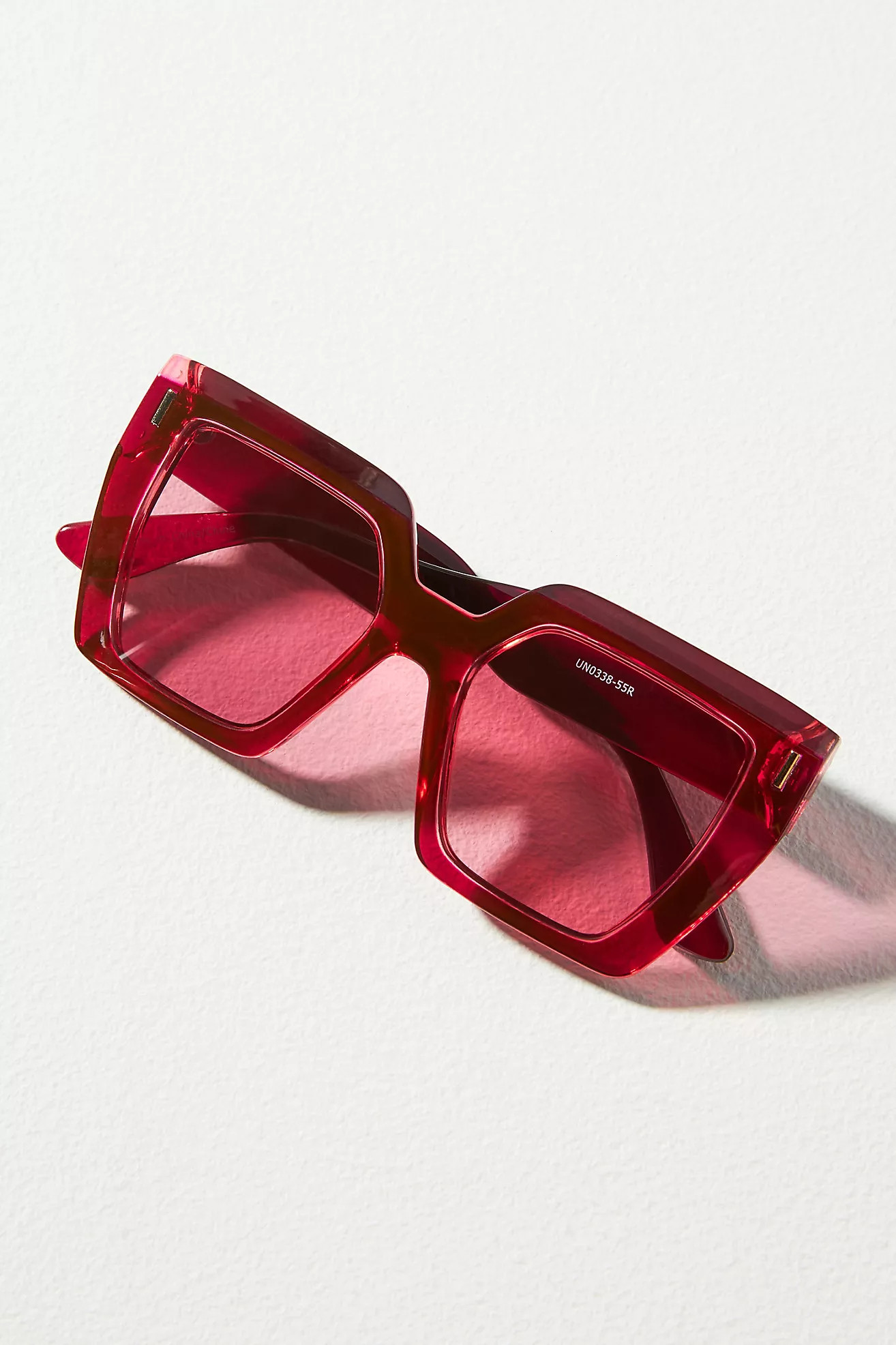 Tonal Lens Square Sunglasses | Anthropologie (US)