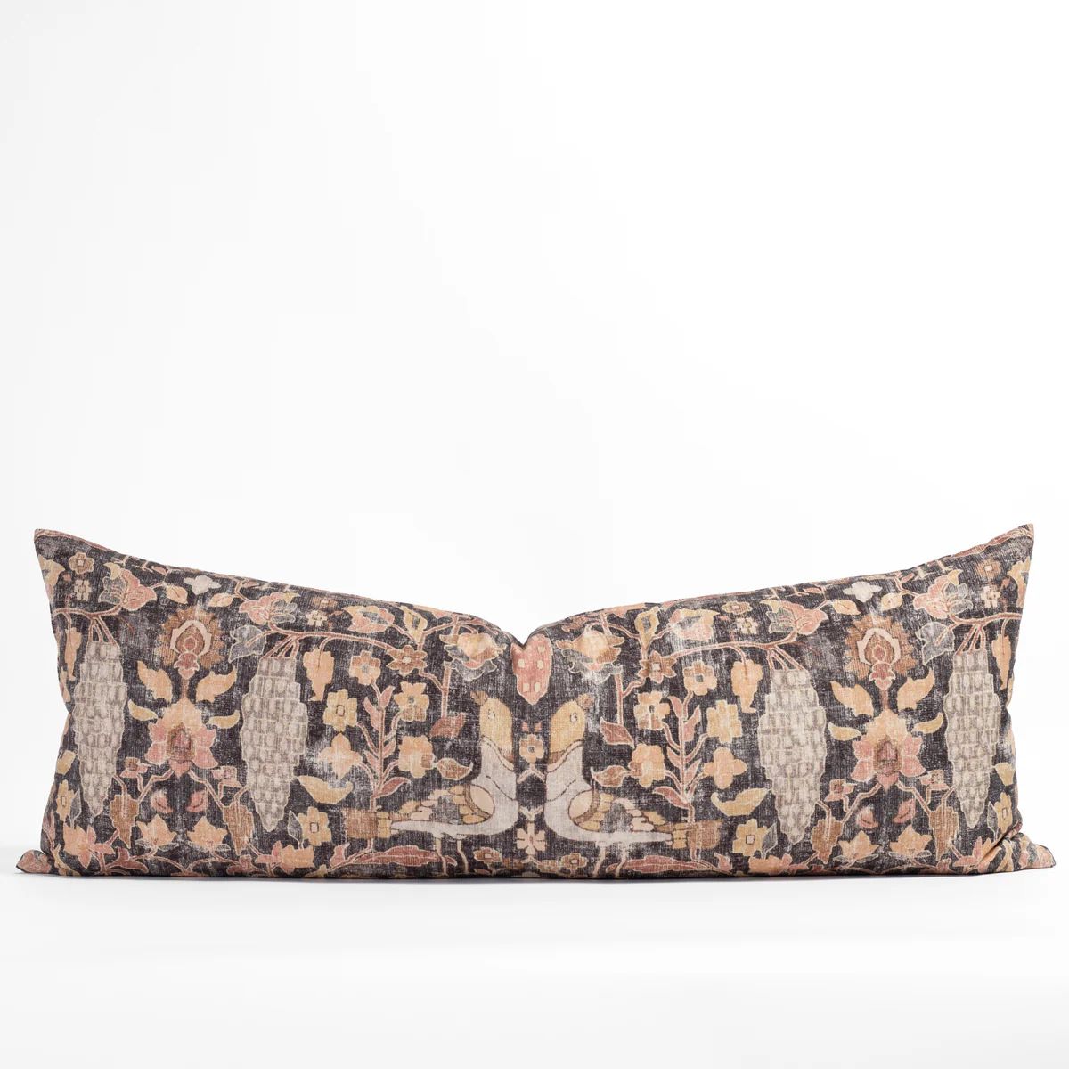 Kalida 16x42 Bolster Pillow, Walnut | Tonic Living