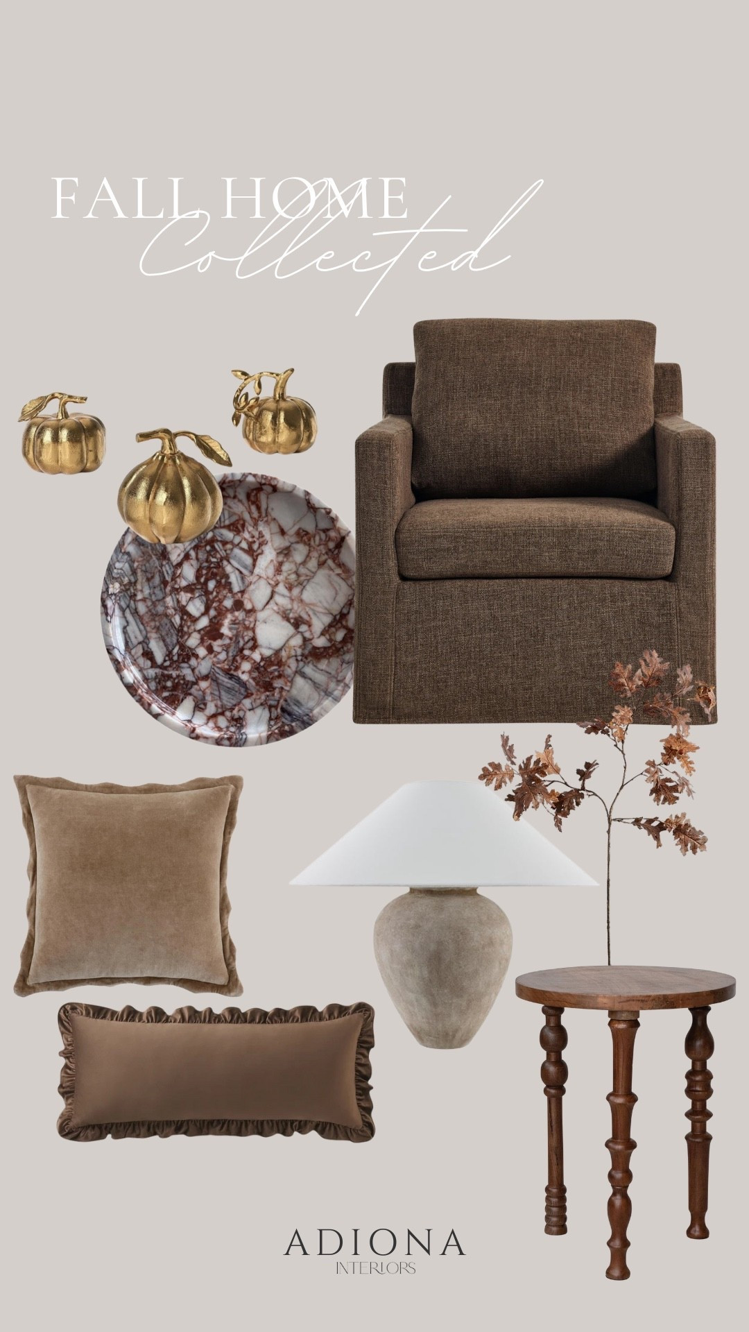 The perfect decor to transition your home from summer to fall

Fall home decor, fall decor, autumn decor, accent chair, faux foliage, fall stems, table lamp, side table, throw pillow, brown throw pillow, Target finds, Amazon home, budget home 

#LTKFindsUnder100 #LTKSeasonal #LTKHome
