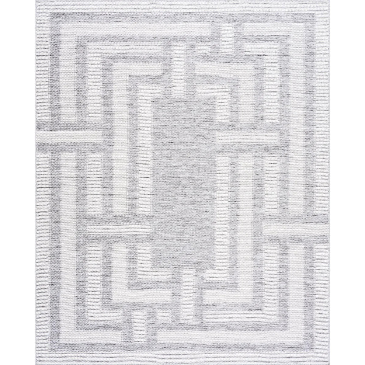 Amanda Geometric Gray Indoor / Outdoor Area Rug | Wayfair North America