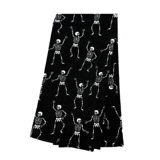 22" Halloween Skeleton Cotton Tea Towel by Celebrate It® | Michaels | Michaels Stores