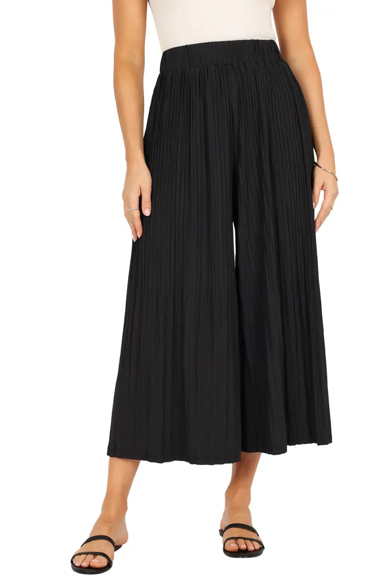 Cher High Waist Pleat Wide Leg Pants | Nordstrom