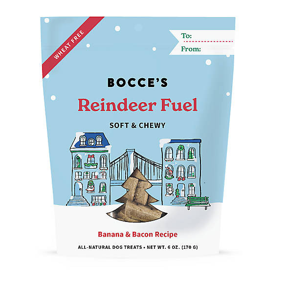 Bocce's Reindeer Fuel Soft & Chewy Dog Treat - Banana & Bacon | PetSmart