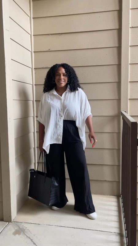 Happy Monday y’all! I’m headed out to an NFL alumni golf tournament in San Antonio. Wanted to wear something comfy that I could move around and get interviews. I’ll know I have to bring my Beis work tote because it matches perfectly with my outfit.

#LTKVideo #LTKMidsize #LTKStyleTip