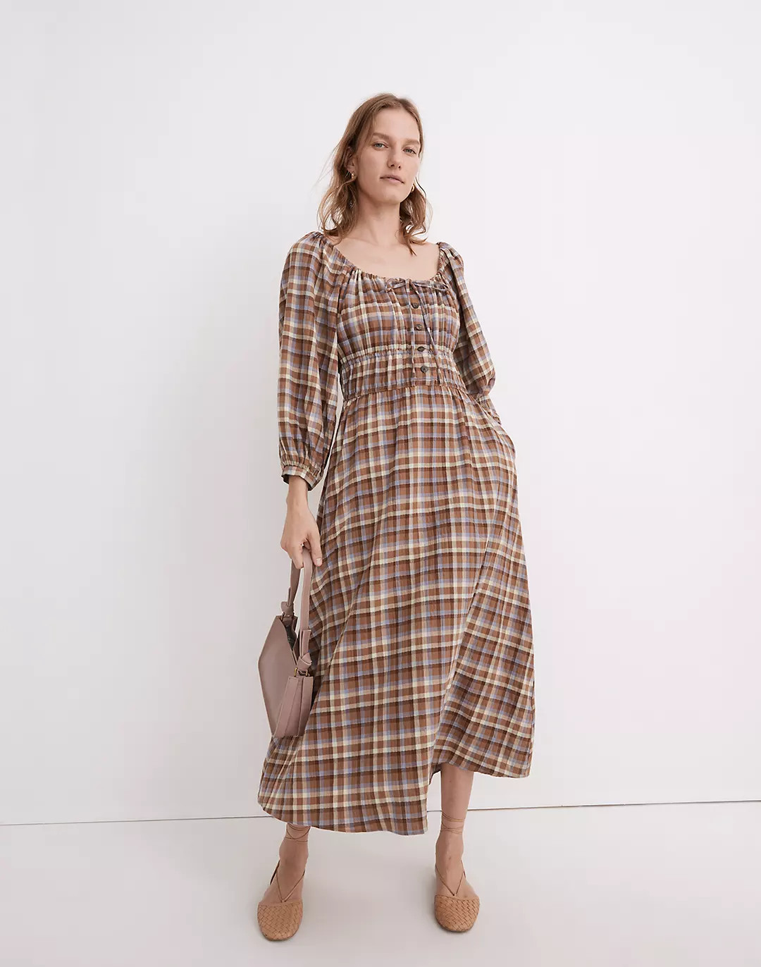 Gauze Sophia Midi Dress | Madewell