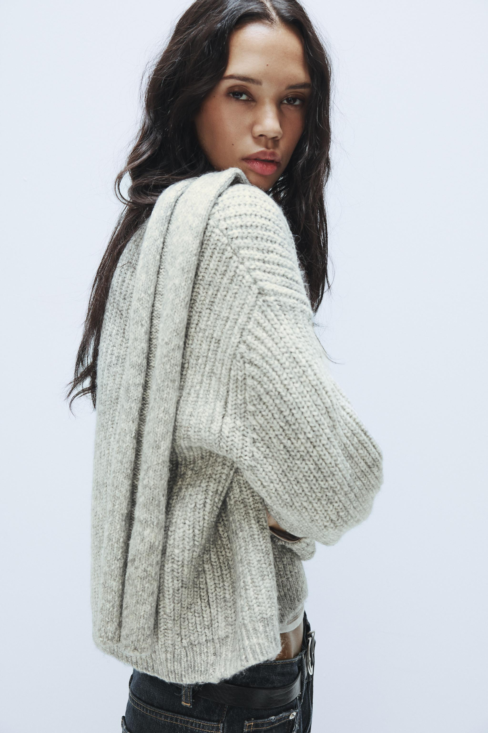 SOFT KNIT JUMPER WITH BUTTONS | Zara AU