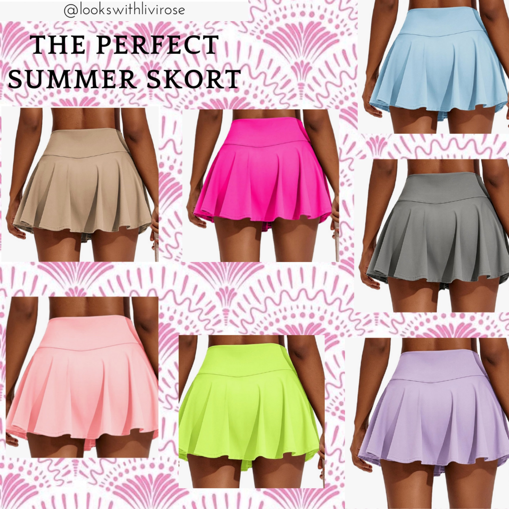 Loving these colors! Also have this skirt and it is the perf quality!!! 

#LTKfitness #LTKfindsunder50 #LTKActive