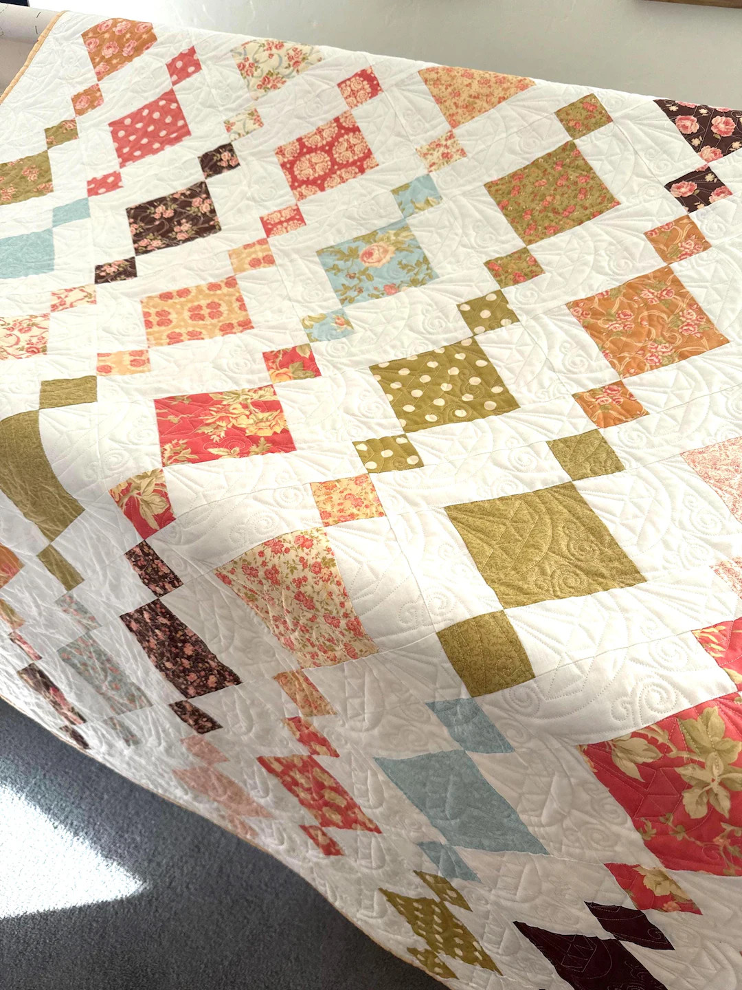 Chandelier Diamonds Quilt | Etsy (US)