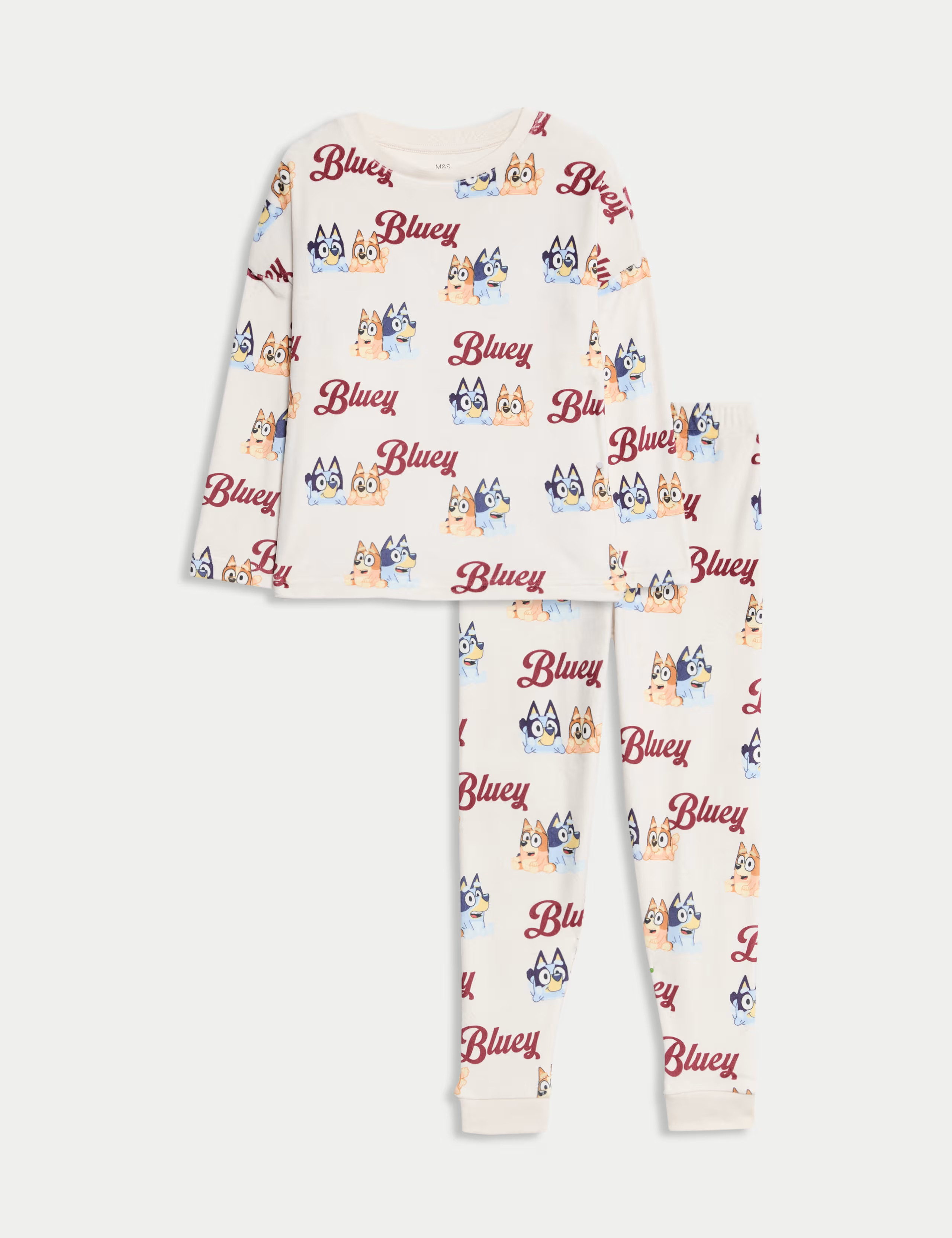Velour Bluey™ Pyjamas (1-9 Yrs) | Marks & Spencer (UK)