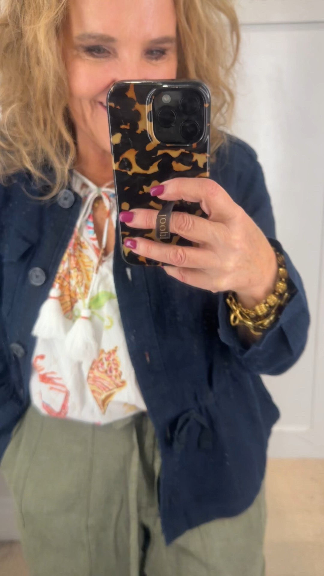 Comfy classy linen pieces by Talbots all on sale! 
Wearing sizes medium petite 

Summer outfit vacation outfit linen jacket green linen pants blue sandals 

#LTKOver40 #LTKSaleAlert #LTKFindsUnder100