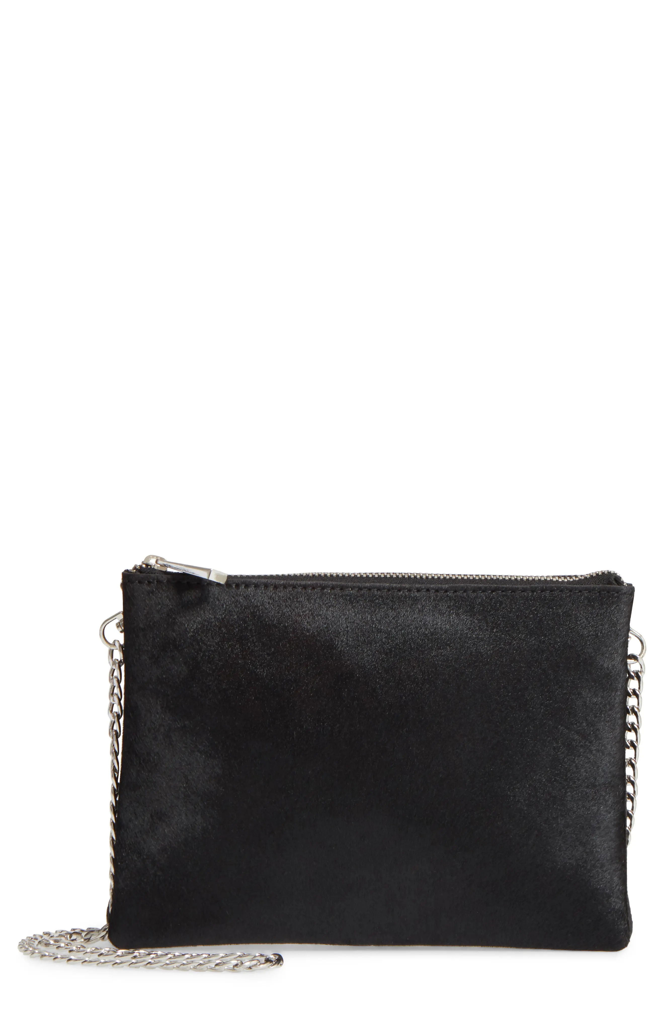 Oakley Leather & Genuine Calf Hair Crossbody Bag | Nordstrom