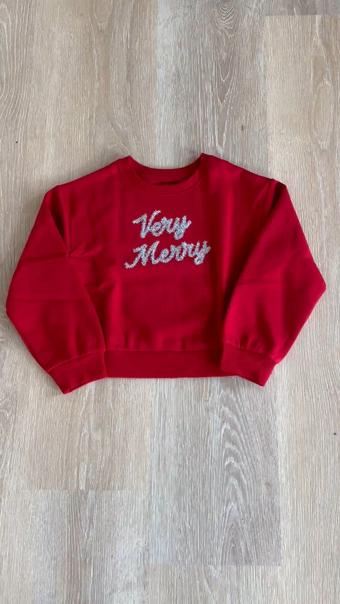 How adorable is this Girls' Fleece Christmas “Very Merry” Relaxed Fit Pullover Sweatshirt?! 🎄✨
I grabbed one for both my 4- and 6-year-olds — it’s the perfect way to get into the holiday spirit! Perfect for Christmas parties, school, holiday photos, concerts, and festive performances. ❤️🎅
#HolidayStyle #ChristmasOutfits #LTKkids #LTKholiday #FestiveFashion #LTKfamily #KidsStyle #HolidayVibes #ChristmasSweater #LTKfinds #HolidayPhotoOutfits #MomFinds #LTKmom #ChristmasSpirit

#LTKSeasonal #LTKKids #LTKHoliday