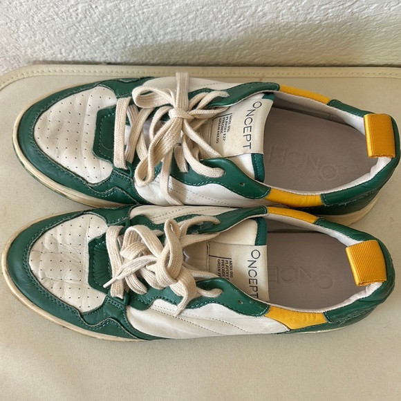 Green and Yellow Oncept Sneakers | Poshmark