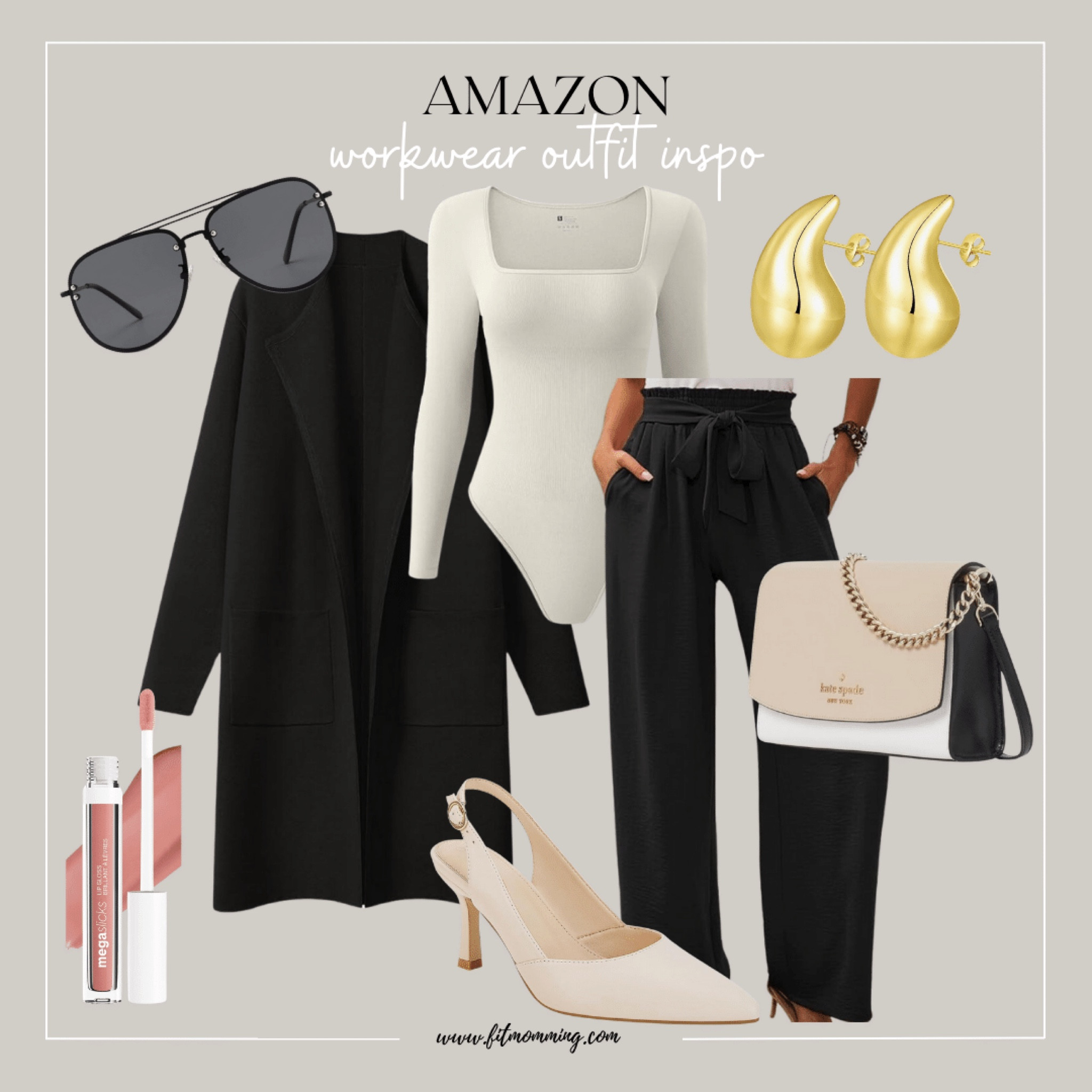 Amazon | Workwear outfit idea



Fashion blog  fashion blogger  work outfit  women’s fashion  style guide  trendy fashion  trendy workwear look  neutral work outfit  winter workwear  

#LTKfindsunder100 #LTKworkwear #LTKstyletip