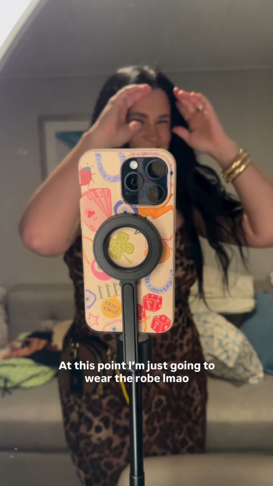 At this point I’m just going to wear the robe lmao @pelacase  @sundaysthelabel  @royalcaribbean