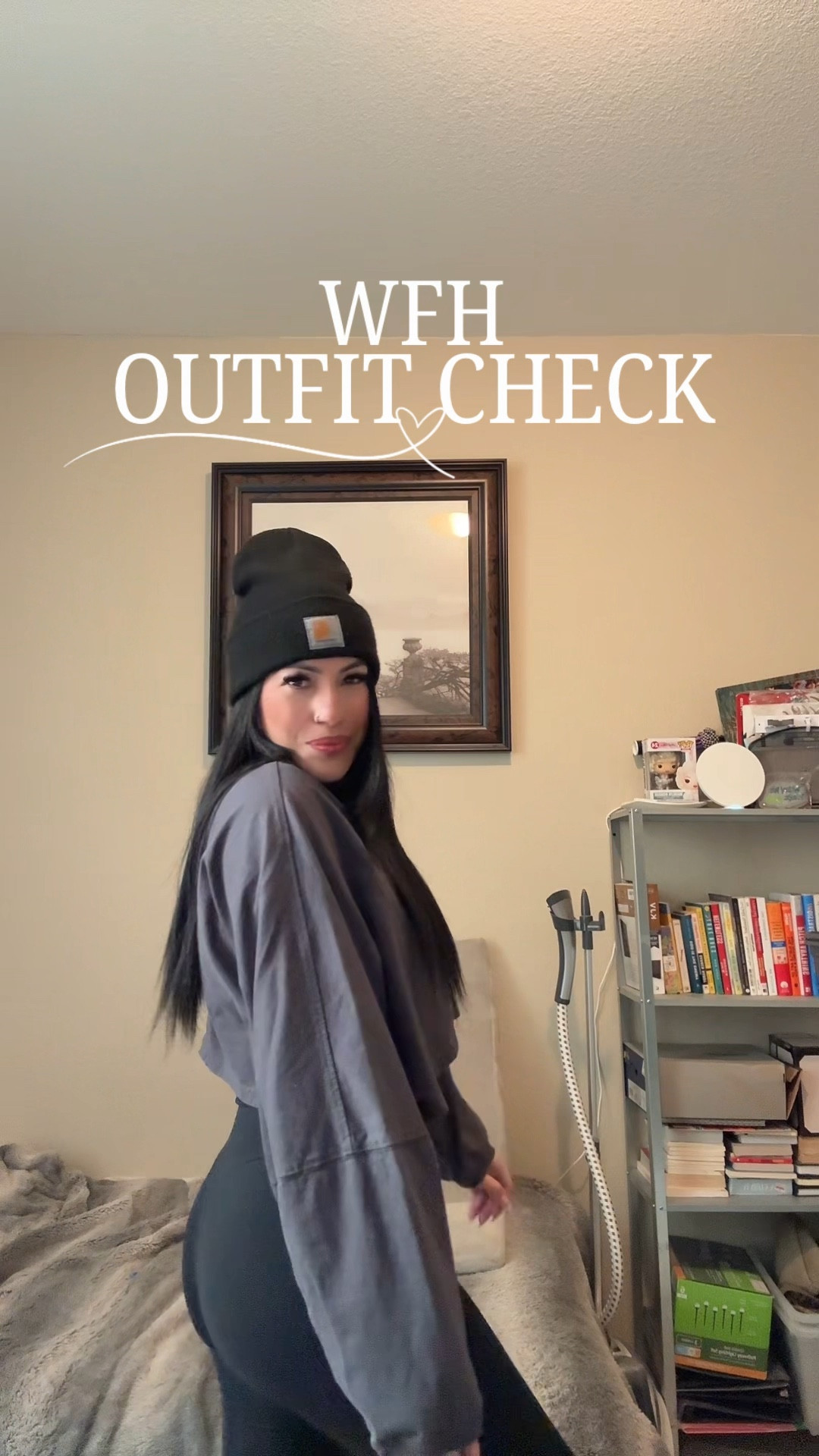 Freezing outside, cozy inside 🧣💻 WFH but make it snuggly! Tops on my tiktok shop buys 

#FitCheck #WFHStyle #BundledUp

#millenialmom #wfhmom #ootdinspo