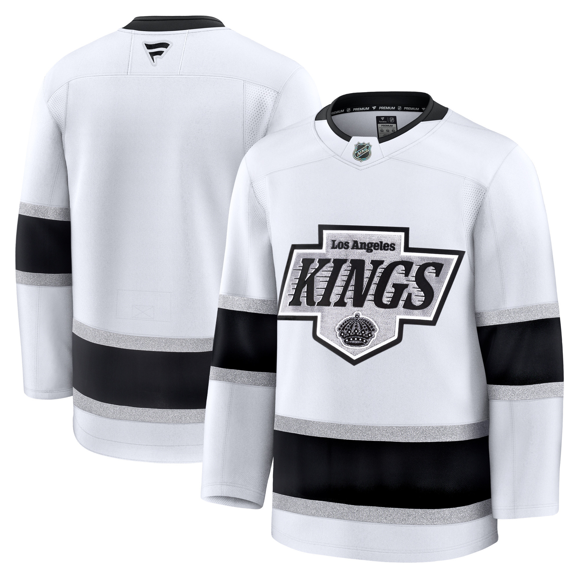 Men's Fanatics White Los Angeles Kings Away Premium Jersey | Fanatics