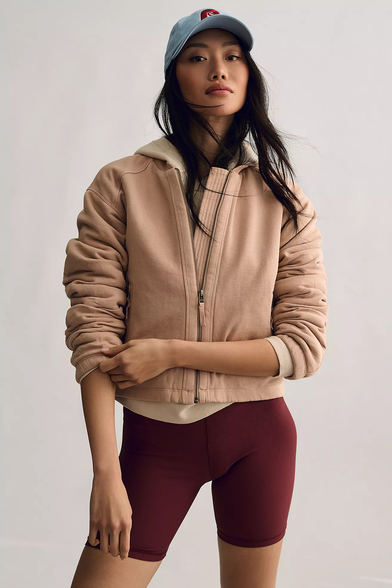 Pilcro Knit Bomber Jacket | Anthropologie (US)