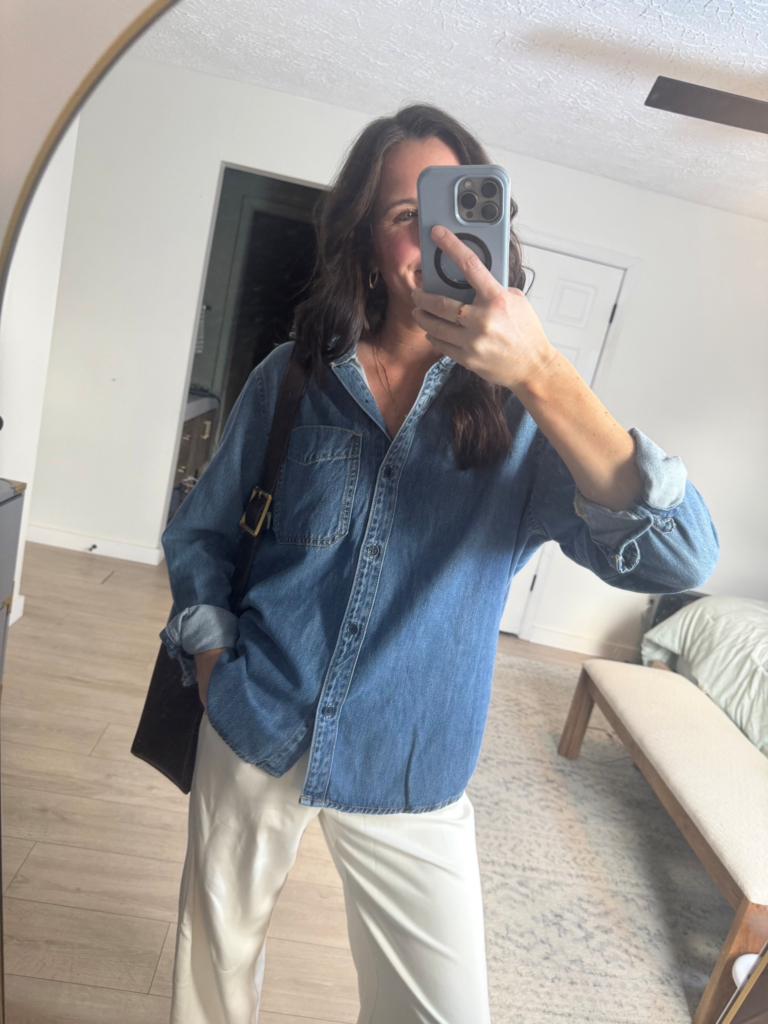 Full target fit! Love that these pants come in talls. Both pieces will be perfect for spring 
5’8 M tall pants
M denim top 


#LTKTall #LTKSeasonal #LTKootd