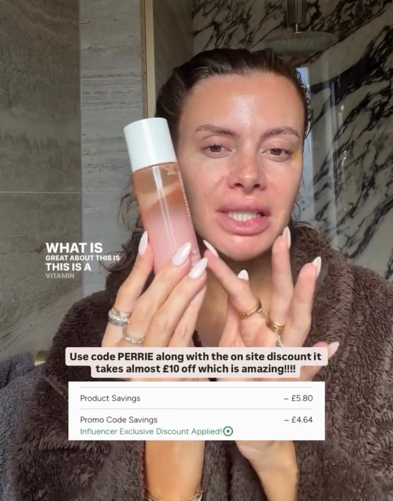 I love this glow mist so much! It contains vitamin c so it makes your skin so glowy and bright! I love using a skin mist in my routine 🩷

You can use my code PERRIE on Look Fantastic for money off!

#LTKuk #LTKeurope #LTKbeauty