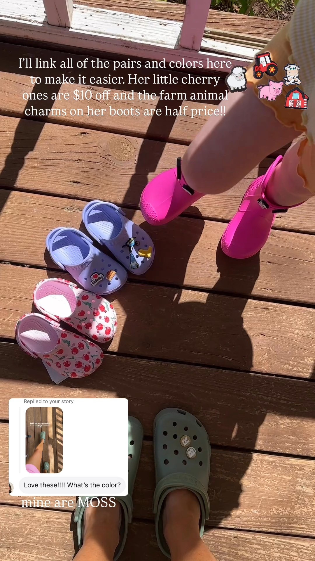 The little cherry crocs are my fav 😍 25% off!!! Free shipping and free returns 

#LTKSaleAlert #LTKFamily #LTKShoeCrush