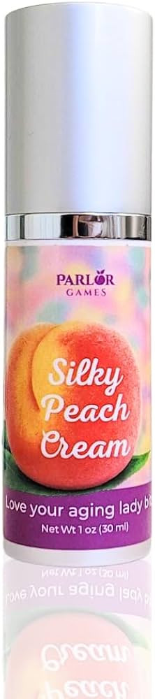 Silky Peach Cream by Parlor Games – Bioidentical Estriol Cream for Women – Menopause Relief f... | Amazon (US)