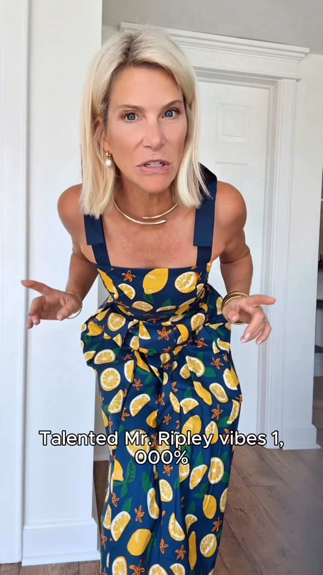 This lemon print matching set is one of my favorite summer outfits! I love that the pieces can be worn together for an effortless coordinated look or mixed with other wardrobe staples for endless outfit options. Perfect for vacation outfits, resort wear, summer dinners, date nights, cruises, and warm-weather getaways. Shop this Anthropologie-inspired summer look and more vacation outfit ideas.

❤️ Heart = Support my posts
📌 Save = Get sale & restock alerts
🛍️ Follow me on LTK for more effortless everyday style.

#LTKootd #LTKOver40 #LTKSeasonal