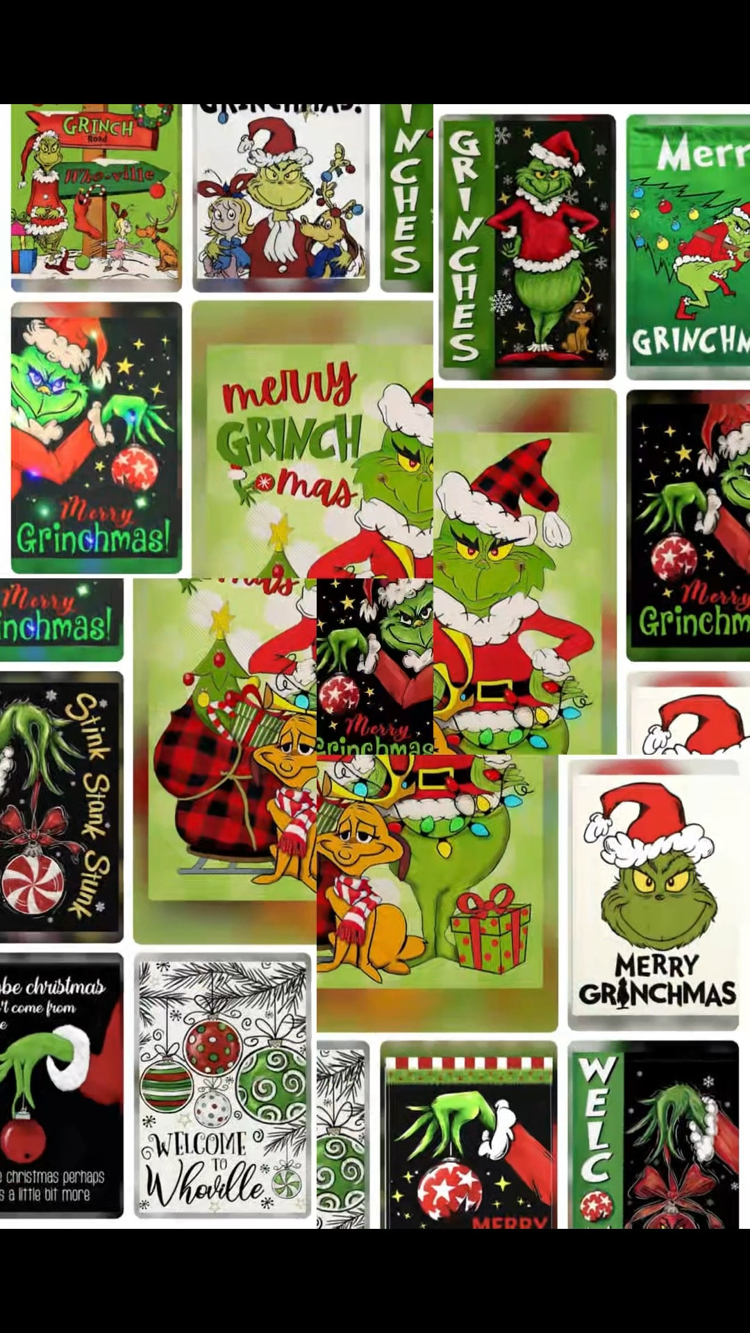 Merry Grinchmas, friends! 💚🎄
These Grinch-inspired garden flags are just too fun not to share! Each one adds a little Whoville charm and a whole lot of personality to your porch or garden. Even the Grinchiest hearts can’t resist these!

#MerryGrinchmas #WhovilleVibes #HolidayPorchDecor #GrinchmasFun #ChristmasCheer



#LTKSeasonal #LTKHoliday #LTKHome
