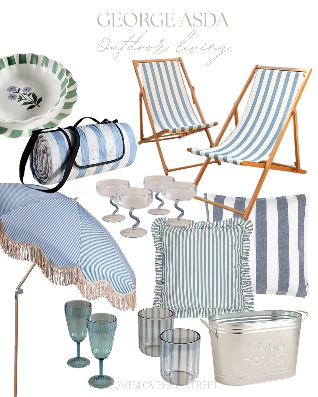 Blue stripe dreams 💙 creating the perfect relaxed outdoor setup with these gorgeous finds from George at Asda ☀️ 

#georgeatasda #georgehome #outdoorliving
#gardenstyle #patiodecor #gardeninspo #summergarden
#outdoorentertaining #gardenfurniture #summerstyling
#homedecoruk #gardenideas #outdoorinspo #alfrscostyle

#LTKHome #LTKSeasonal