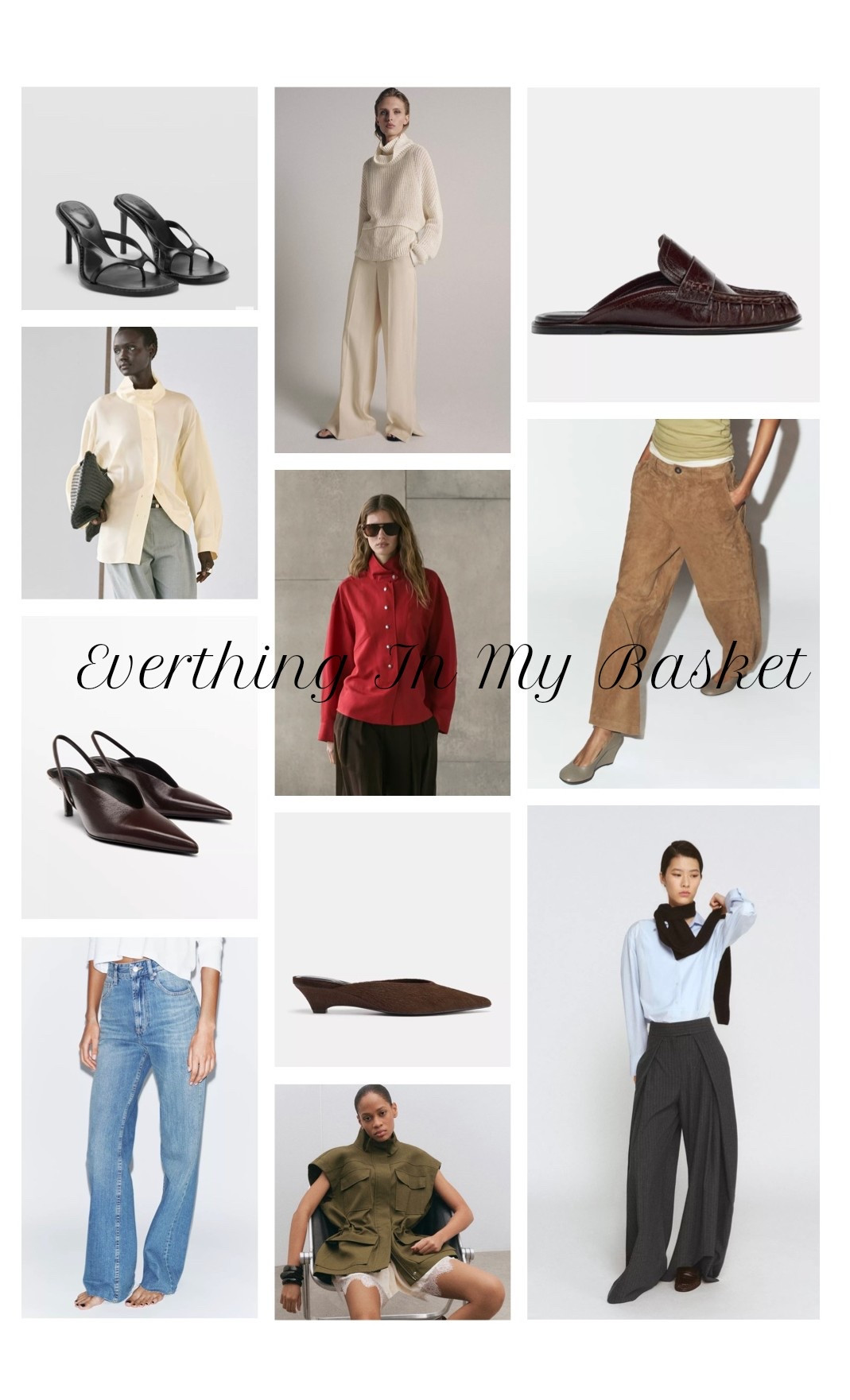 So many goodies in my bag.. wedge suede shoes, silk blouse, funnel neck blouse, suede trousers, straight leg jeans, burgundy sling backs, backless loafers and tailored trousers ♥️

#LTKuk #LTKjeans #LTKspring