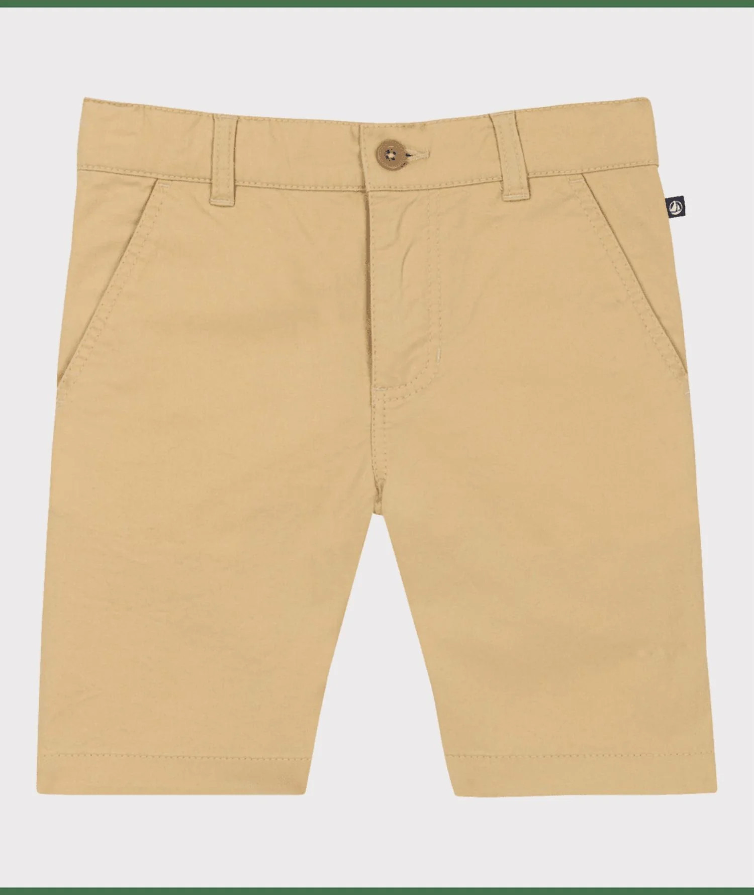 Boy Bermuda Shorts In Beige | Shop Simon