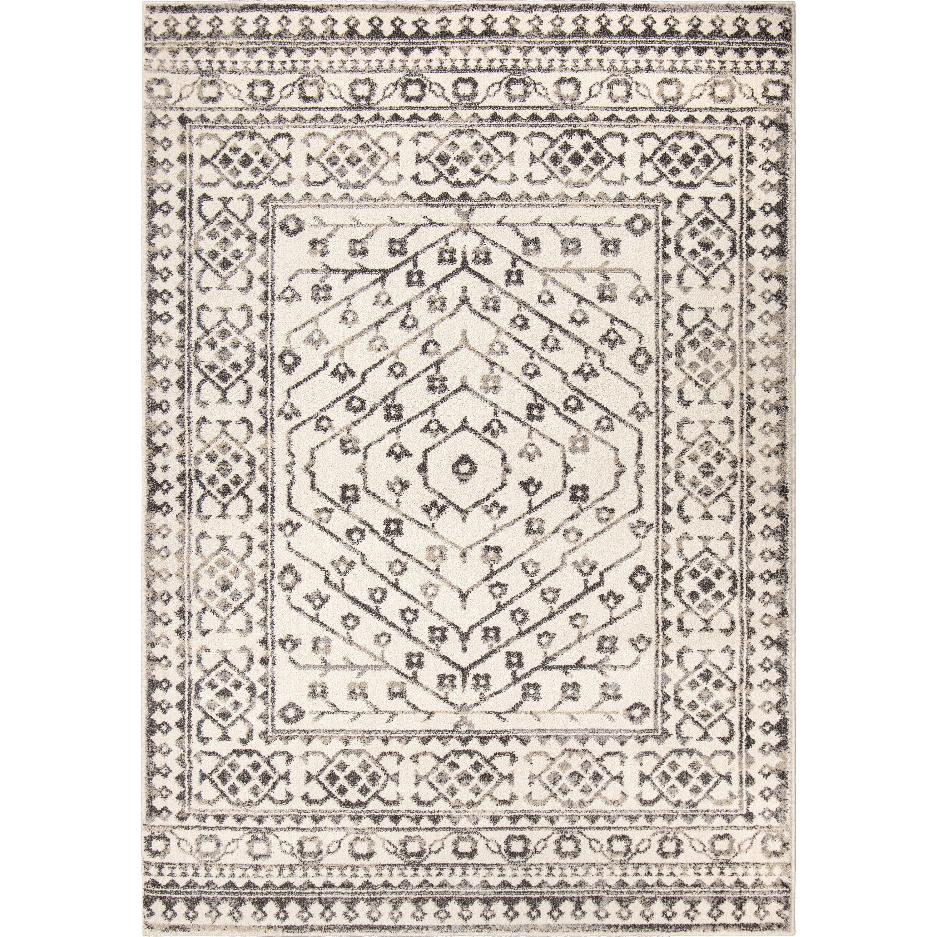 My Texas House Delilah, Global Area Rug, Ivory, 7'10" x 10'10" | Walmart (US)