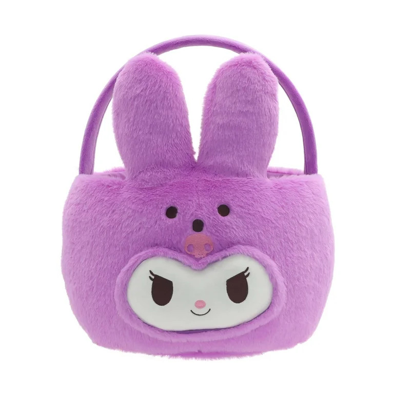 PEEPS® Purple Bunny Sanrio® Kuromi™ Plush Easter Basket | Walmart (US)