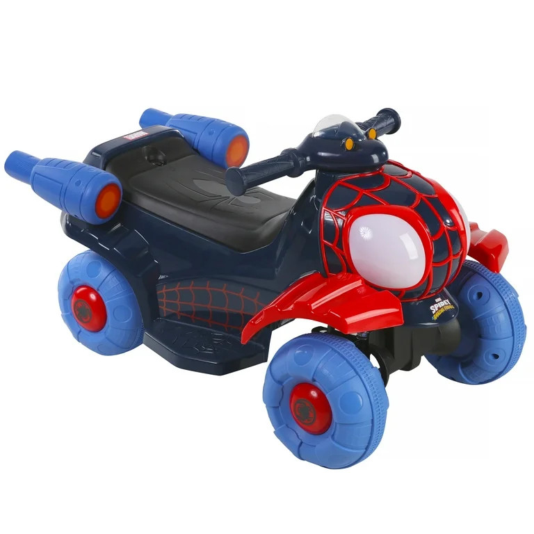 Spider-Man 6V Quad Ride-On by Dynacraft for Toddlers Ages 1.5-3 Years, Unisex | Walmart (US)