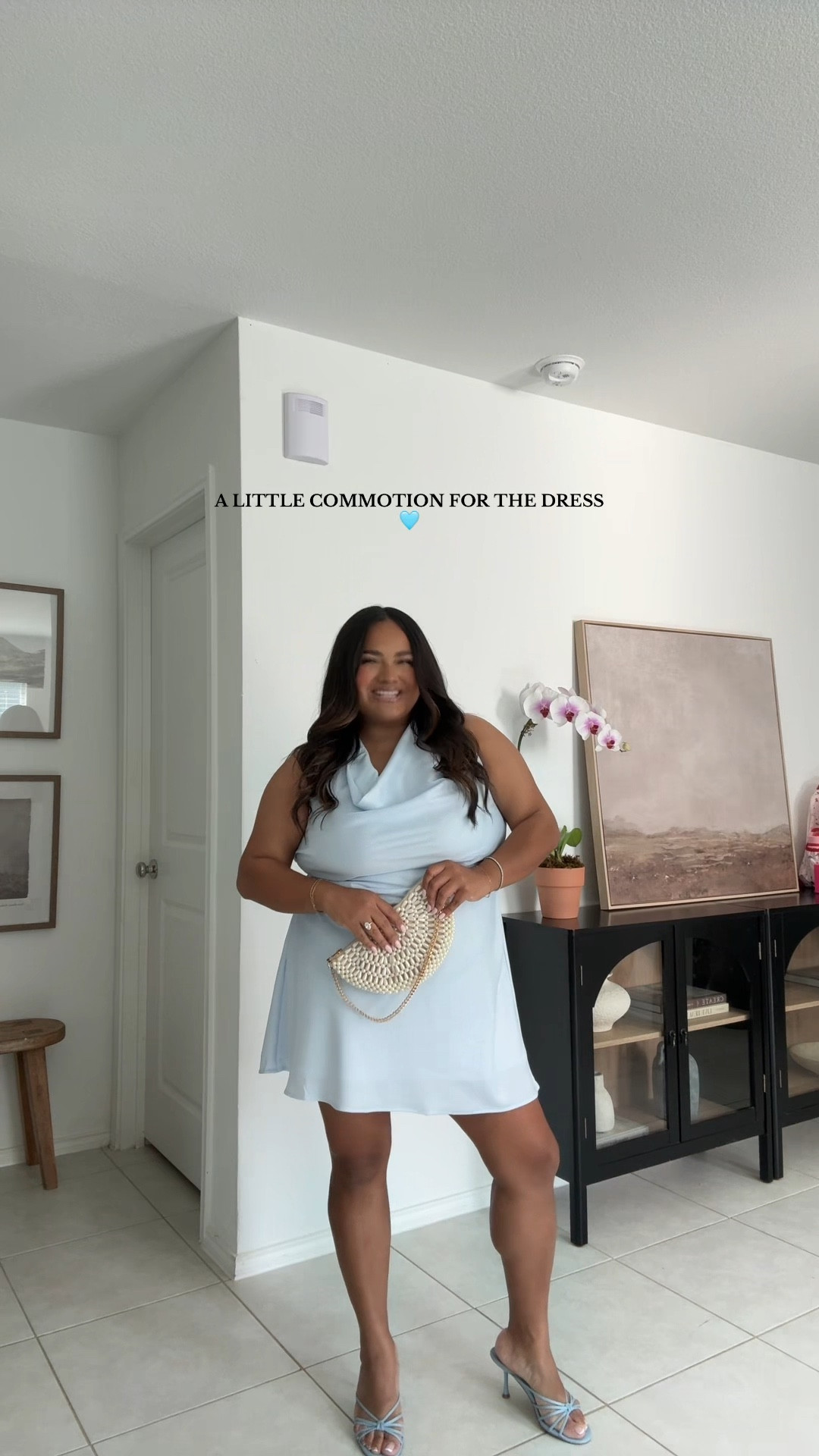 Dress + accessories 🩵

#LTKPlusSize #LTKStyleTip #LTKMidsize