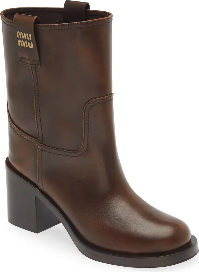 Block Heel Bootie (Women) | Nordstrom